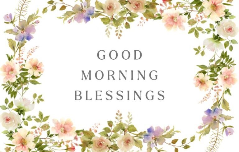 Good Morning Blessings